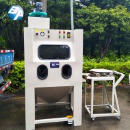 臺(tái)車轉(zhuǎn)盤濕式噴砂機(jī)