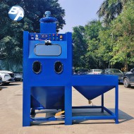 濕式臺車轉(zhuǎn)盤噴砂機