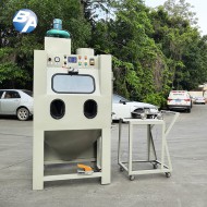 濕式臺車手動噴砂機