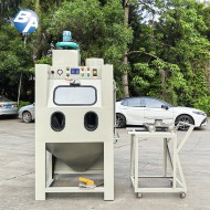 臺(tái)車轉(zhuǎn)盤濕式噴砂機(jī) 