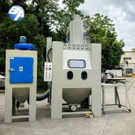 BA-1500TD-5臺(tái)車轉(zhuǎn)盤半自動(dòng)噴砂機(jī)