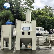 BA-1500TD-5臺(tái)車轉(zhuǎn)盤半自動(dòng)噴砂機(jī)