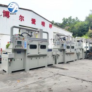 防爆提升智能全自動輸送式噴砂機
