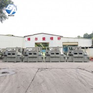 防爆提升智能全自動輸送式噴砂機(jī)
