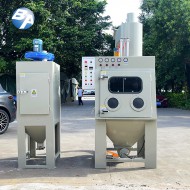滾筒式自動噴砂機
