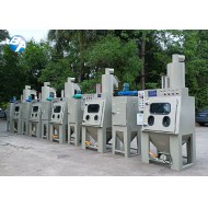 滾筒式自動噴砂機