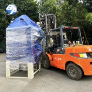 全自動旋風輸送式噴砂機配濕式集塵機