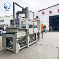 全自動旋風輸送式噴砂機配濕式集塵機