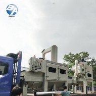 旋風(fēng)式防爆輸送式噴砂機配濕式集塵機