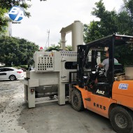 旋風(fēng)式防爆輸送式噴砂機配濕式集塵機